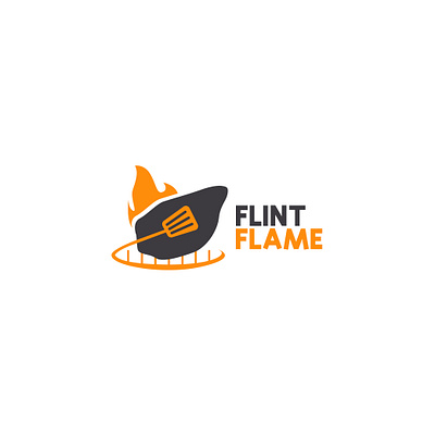 Daily Logo Challenge | Day 10 | Flint & Flame design graphic design illustration logo vector