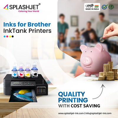 Ink for Brother InkTank Printer desktop ink inkjet ink splashjet inkjet ink