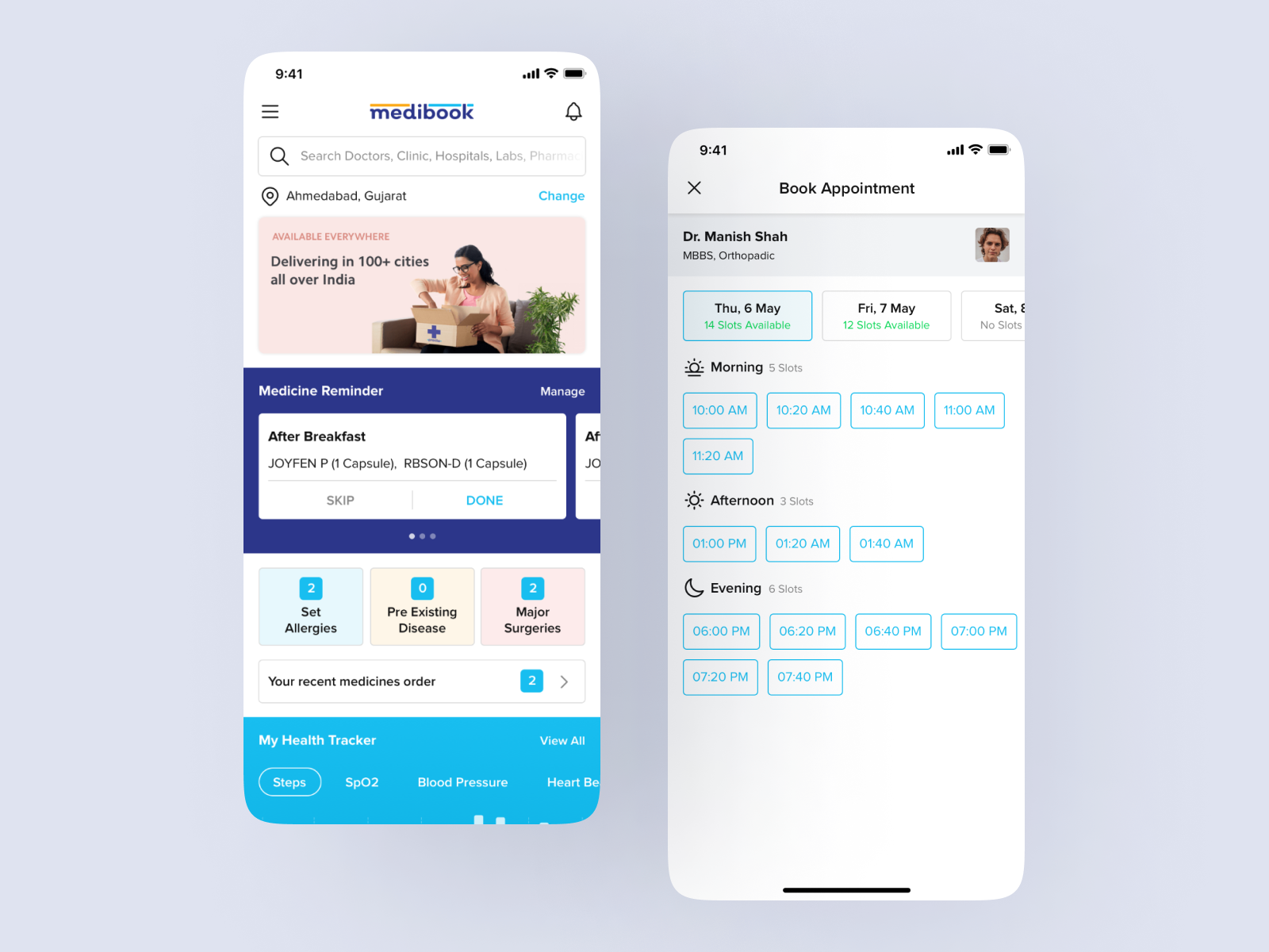 Medibook App Ui Design By Moweb Technologies On Dribbble