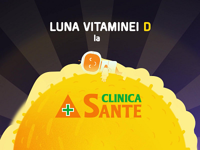 Vitamin D month at Clinica Sante 2d animation after effects animation branding character animation character design commercial video explainer video graphic design illustration motion graphics rubber hose