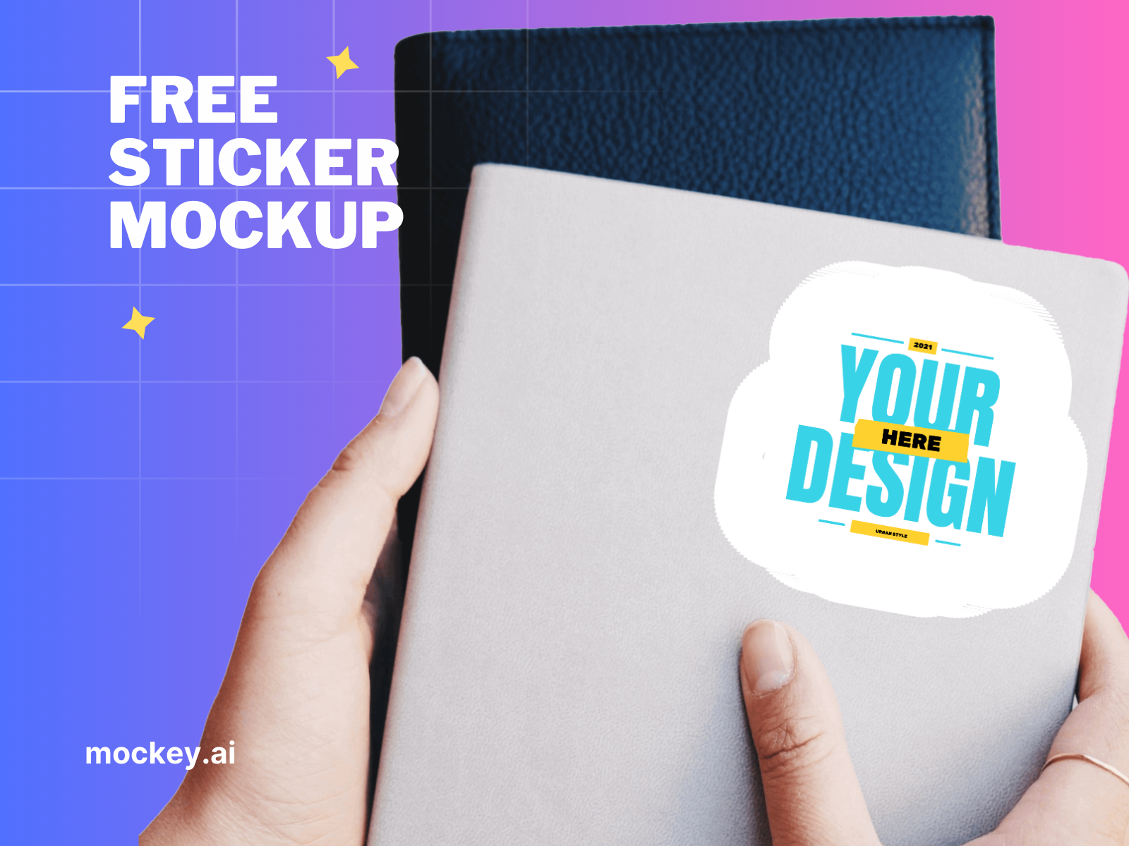 Sticker Mockup Generator by mockey.ai on Dribbble