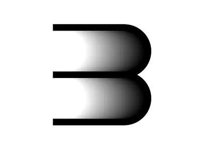 Letter B | 36 Days of type 3 b blockchain branding creative crypto cryptocurrency design gradient letter b logo minimal minimalist number 3 professional saas smma software tech trading