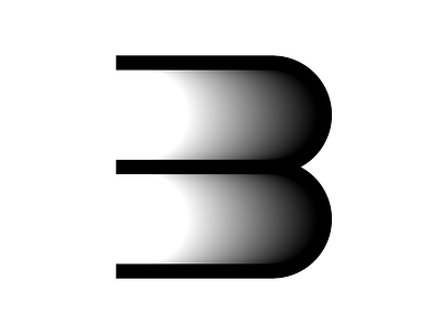 Letter B | 36 Days of type 3 b blockchain branding creative crypto cryptocurrency design gradient letter b logo minimal minimalist number 3 professional saas smma software tech trading