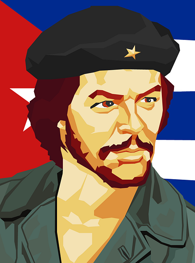 Guevara 2d art design illustration vector