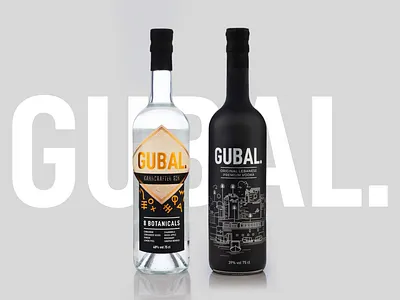 Gubal Label branding gubal label design packaging typography