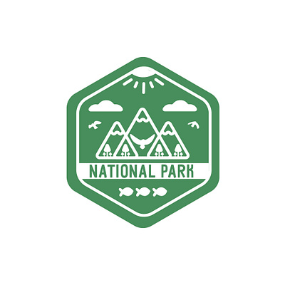 Daily Logo Challenge | Day 20 | National Park design graphic design illustration logo vector