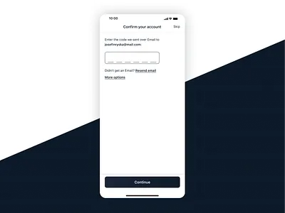 Confirmation - Daily UI #054 054 app confirmation dailyui design email figma mobile ui