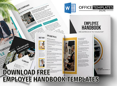 Professional Yet Free Employee Handbook Templates for MS Word employeesuccess