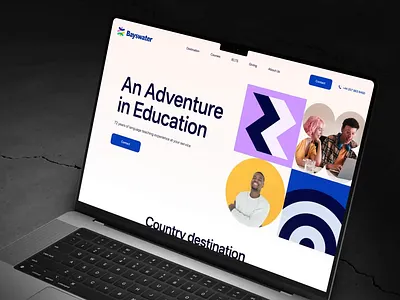 Bayswater - Homepage animation bayswater design figma interface motion design ui ux web webdesign website
