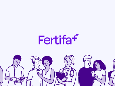 Fertifa Branding brand branding color colour design fertifa healthcare illustration logo palette