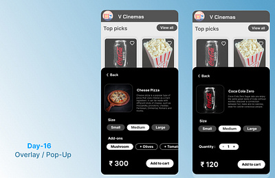 Overlay/ Pop-up #Dailyui day-16 dailyui design figma ui uiux userinterface uxdesign
