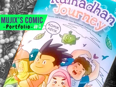 Mujix Portfolio: The Ramadhan Journey artwork books comic illustration manga moslem mujix ramadhan
