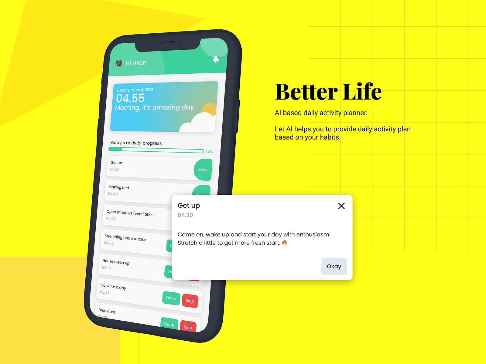 belife-ai-based-daily-activity-planner-app-by-caksa-aji-on-dribbble