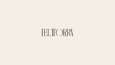 Feltorra logo black branding creative design graphic design illustration light logo logofolio mark modern portfolio symbol text thin typography vector woman wordmark