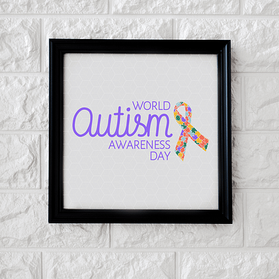 World Autism Awareness Day branding creative design design graphic design illustration logo typography ui ux vector