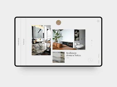 Interior Designer portfolio logo rebranding ui ui design