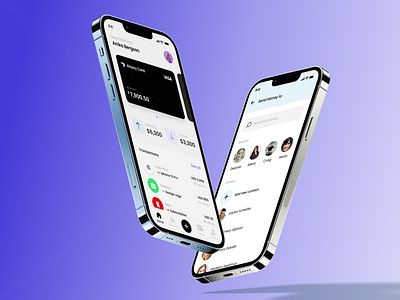 Expense Management app app design app development artonest artonest design bank account banking app concept credit card e wallet figma finance finance app fintech ios app money management money transfer savings statistics personal account ui