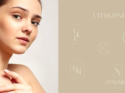 Logo exploration beauty clinic branding design logo logo design rebranding signet typography