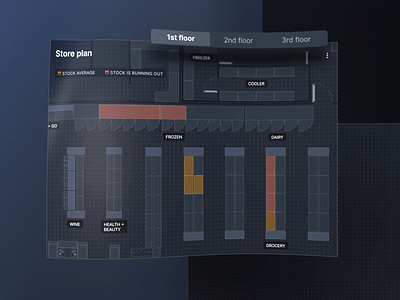 Store Product Management UI 3d animation dark dashboard data data visualization design food graphic design illustrator interaction interactions interface management motion graphics products store product ui user interface ux