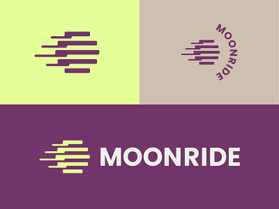 Moonride Identity brand design brand identity branding design graphic design icon icons identity illustration logo logo design logo mark logomark mark moon moon icon moon logo visual identity