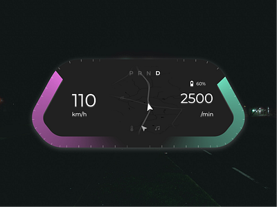 DailyUI_D34_Car Interface d34 car interface daily ui dashboard design graphic design ui