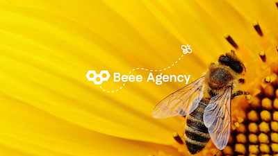 Logo design Beee Agency brand brand identity branding design design graphic graphic design logo logo concept logo design vector visual