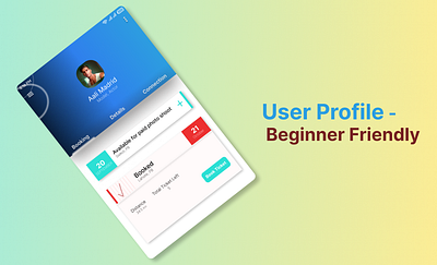 User Profile (Beginner Friendly) beginner friendly design profile ui daily user userprofile