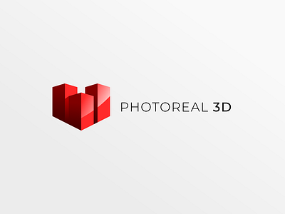 PHOTOREAL 3D adobe illustrator branding graphic design inkscape logo logo creation logo design logocreate logodesign minimalistic logo vector logo