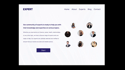EXPERT app design designer figma ui ux web webdesign