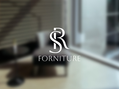 Forniture branding design dribbble elegant illustrator logo modern simple typography vector
