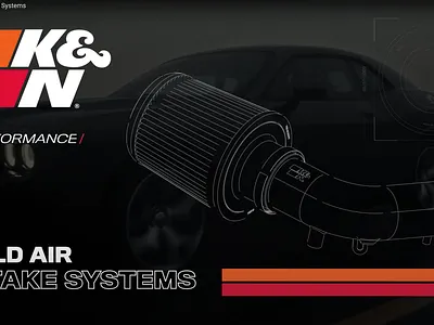 K&N Intake Innovations Video animation car design kn performance race truck video