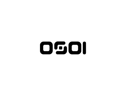 OSOI architecture construction digital future icon it logo mark simple source symbol technology