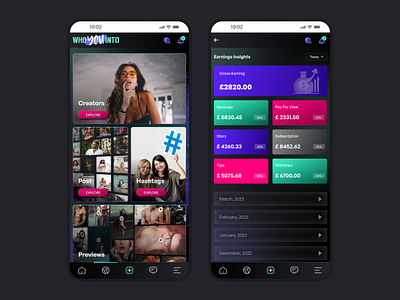 Social App app app design design ui ux