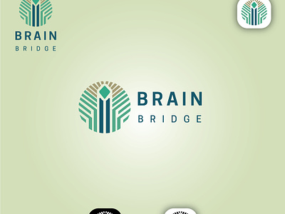 Brain Bridge logo academiclogo edlogo educationallogo edudesign learninglogo schooldesign schoollogo teachinglogo