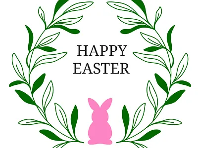 easter bunny design easter easter bunny happy easter illustration