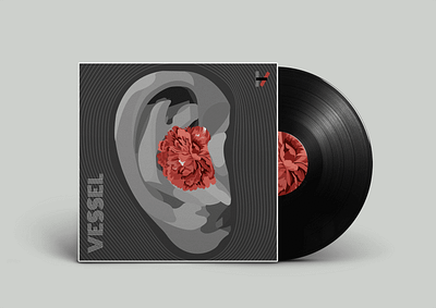 Vinyl Cover Redesign graphic design illustration vinyl cover