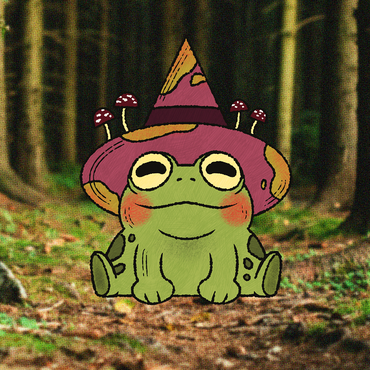 Peat the Frog Wizard! by Chloe Skowron on Dribbble