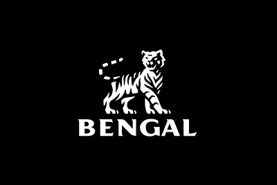 Bengal Tiger Logo design bengal cat logo illustration lion logo logo mascot mascot logo tiger tiger logo tiger mascot