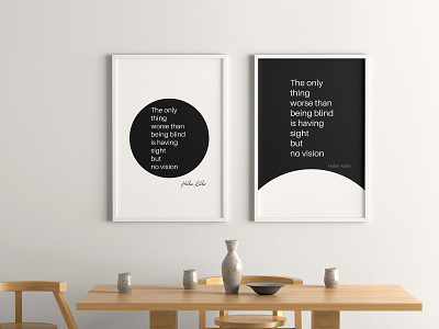 Motivational Quotes Posters adobe illustrator black black and white change dreams goals graphic design growth inspirational life mindset motivational poster quote simple vision wall art white