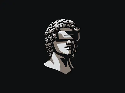 Apollo Logo Design apollo apollo logo branding design god god logo greek god greek god logo illustration logo mascot mascot logo statue