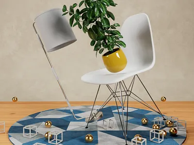 Cinema 4D & Redshift 3d branding cinema 4d graphic design illustration internal design redshift