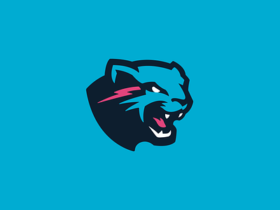 Mr Beast Logo Redesign beast branding design illustration jaguar lion logo mascot mascot logo mr beast mr beast logo redesign tiger wildcat