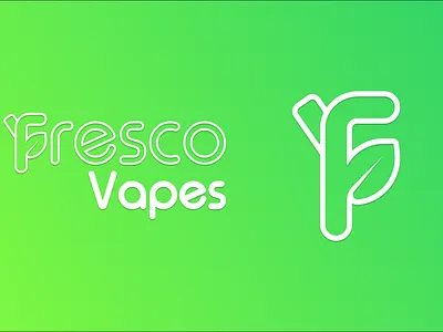 Fresco Vapes Logo Design branding design graphic design illustration logo typography vector