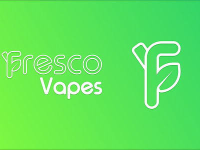 Fresco Vapes Logo Design branding design graphic design illustration logo typography vector