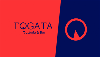 Fogata Trattoria & Bar Logo Design branding design graphic design illustration logo typography vector