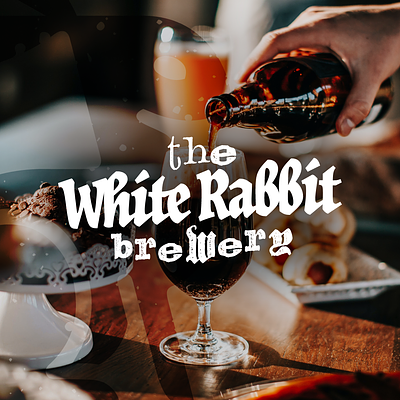 White Rabbit Brewery beer branding brewery design design brief graphic design identity logo rabbit