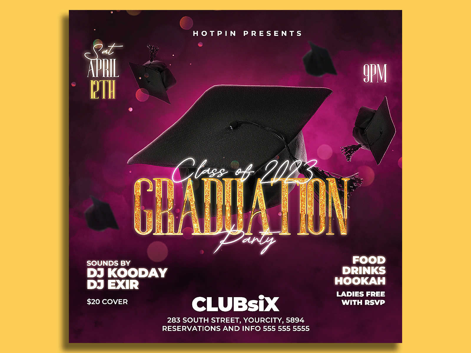 graduation-flyer-template-by-hotpin-on-dribbble