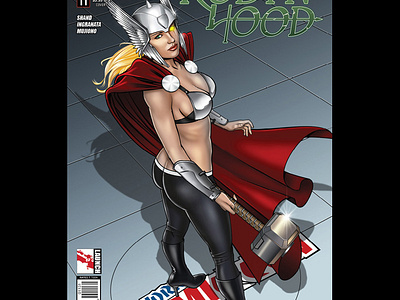 Robyn Hood- Zenescope Entertainment book cover art comic book concept art design graphic novel illustration