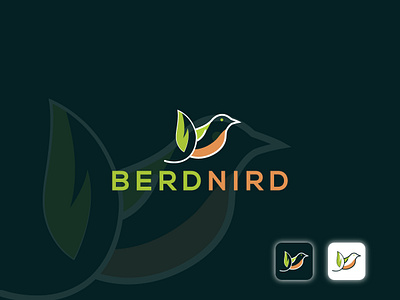 Logo for BERDNIRD is available for sale. animal logo available for sale bird logo logo logo for sale logomaker unused logo