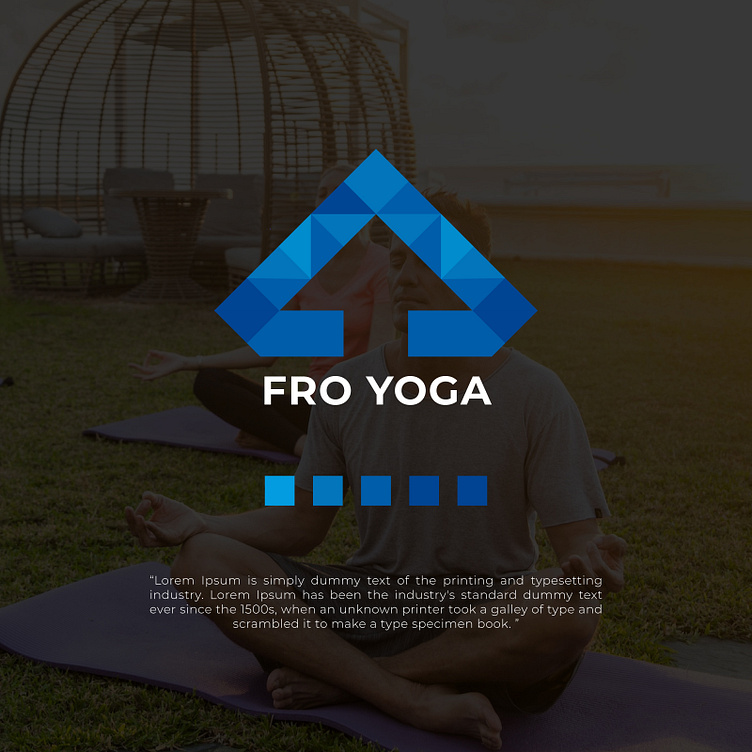 LOGO FOR YOGA EQUIPMENT SHOP by Fahim Miah on Dribbble